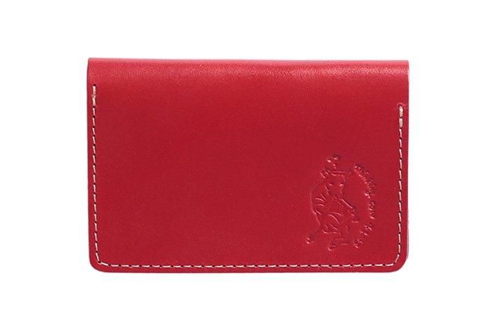 革の名刺入れにもなるICカードケース「 栃木レザーBASIC 定番シリーズ