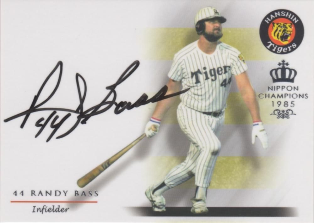 エポック 2015 阪神タイガース[1985日本一] 直筆サインカード ランディ