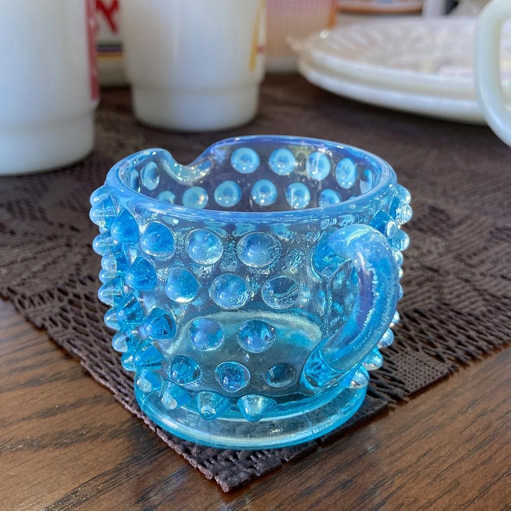 フェントン 人気ホブネイル トパーズオパールセント ウランガラス