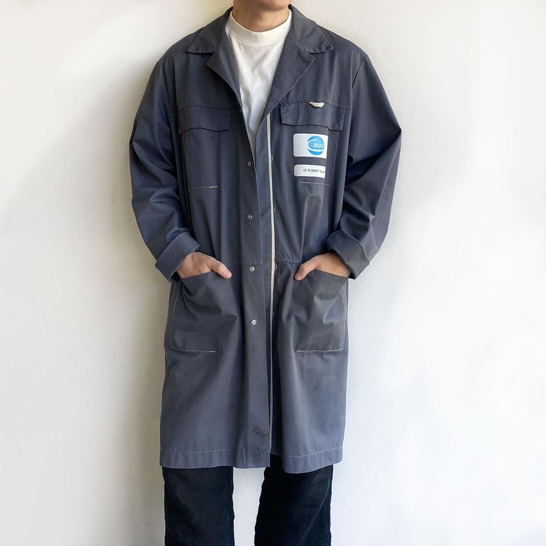1990～2000年代イギリスのワークコート グレー British Work Coat Grey