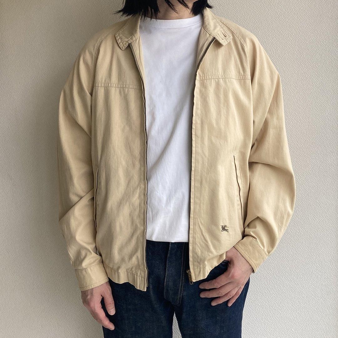 1980年代 スペイン製ハリントン ジャケット by BURBERRY ベージュ