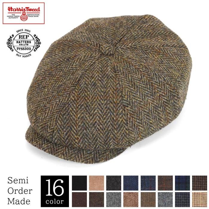 帽子の通販【REPression Hatters】HARRIS TWEED(ハリスツイード
