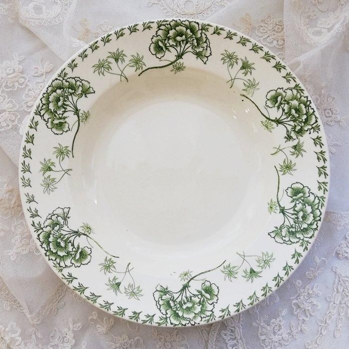 フランス PALMYRE U&C SARREGUEMINES サルグミンヌ グリーンフラワー