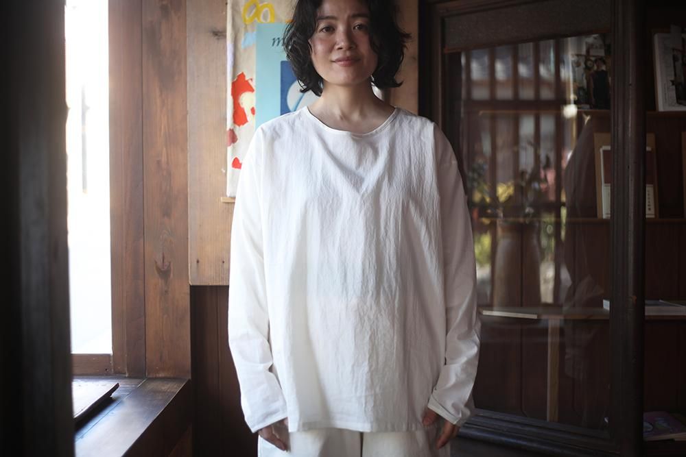 Yoliシンプルブラウス | コットン素材 - マーマーなブックス アンド