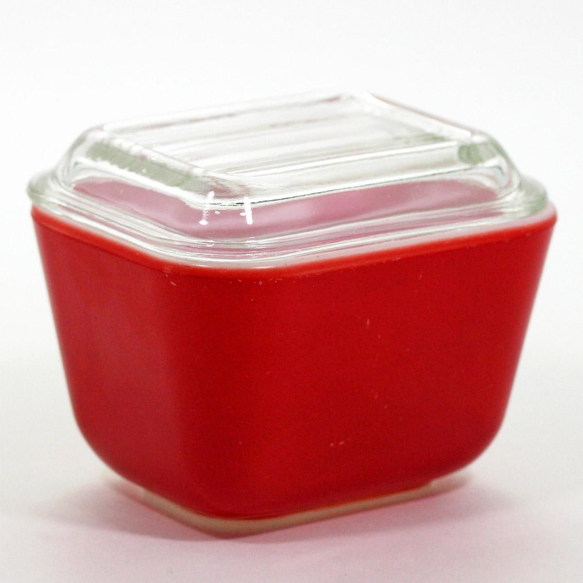 パイレックス レフリジレーター、レッドS | ファイヤーキングと