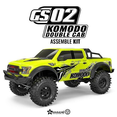 Gmade GS02 KOMODO Double cab TS KIT GM57004 4WD 1/10 ラジコンカー