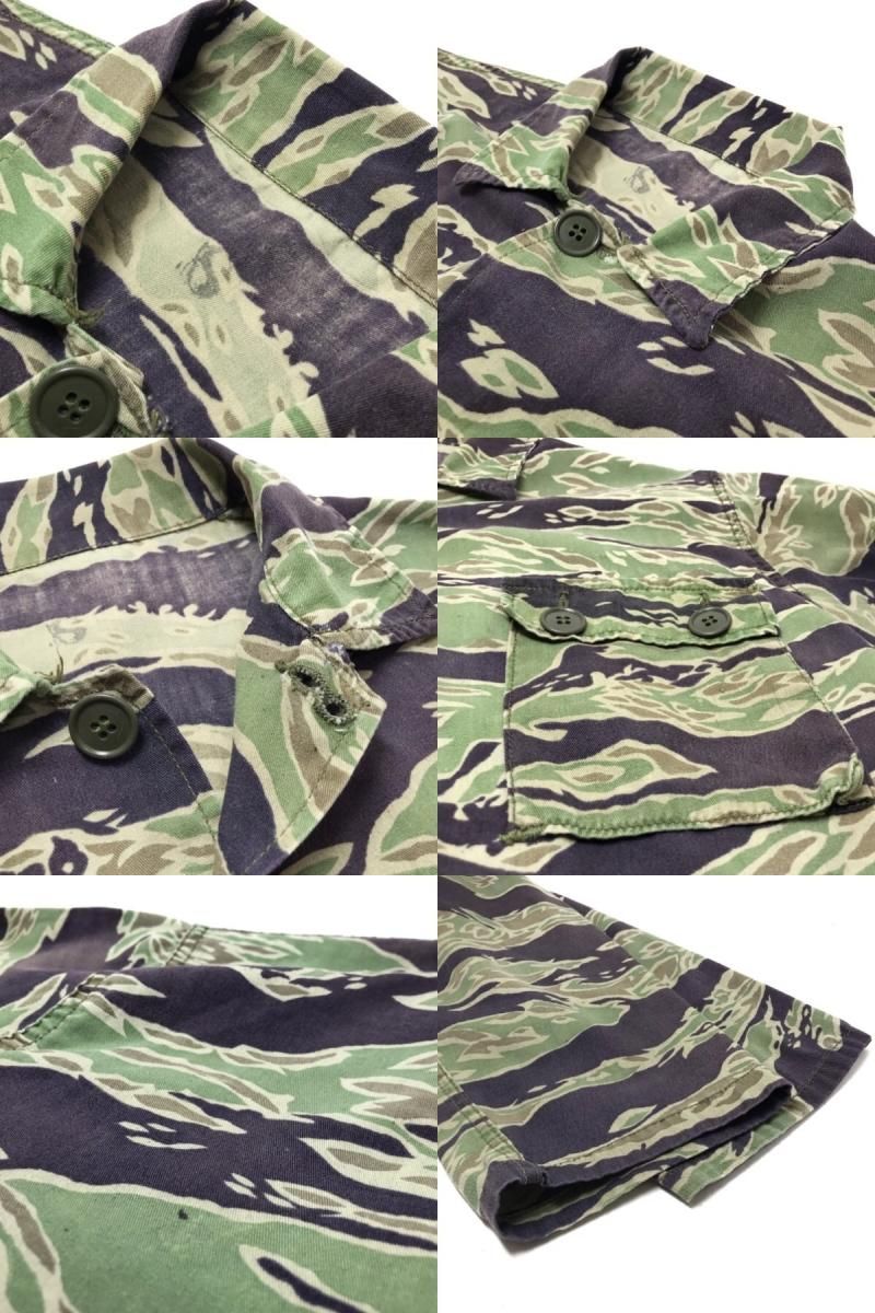 60s US ARMY Tiger Stripe Light Weight JKT 迷彩 US-S 米軍 NAM戦