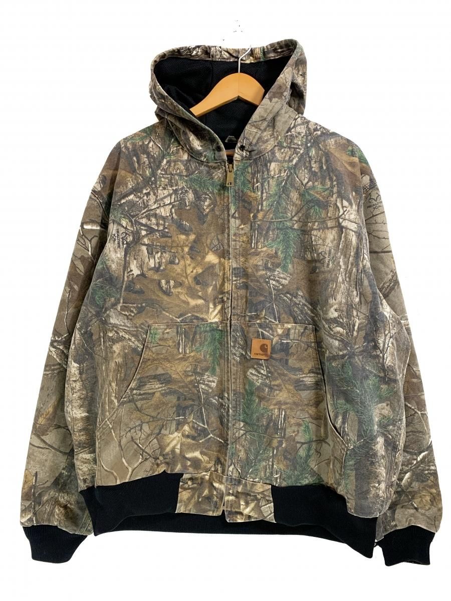 Carhartt Thermal Lined Realtree Camo Active Jacket 茶 L カーハート