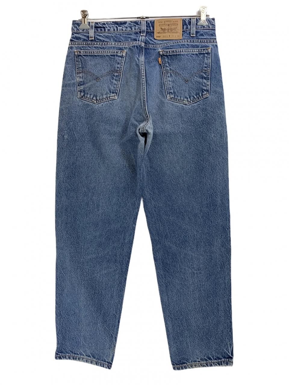 00s Levi's 550 Denim Pants 薄青 W34×L30 リーバイス Levis デニム