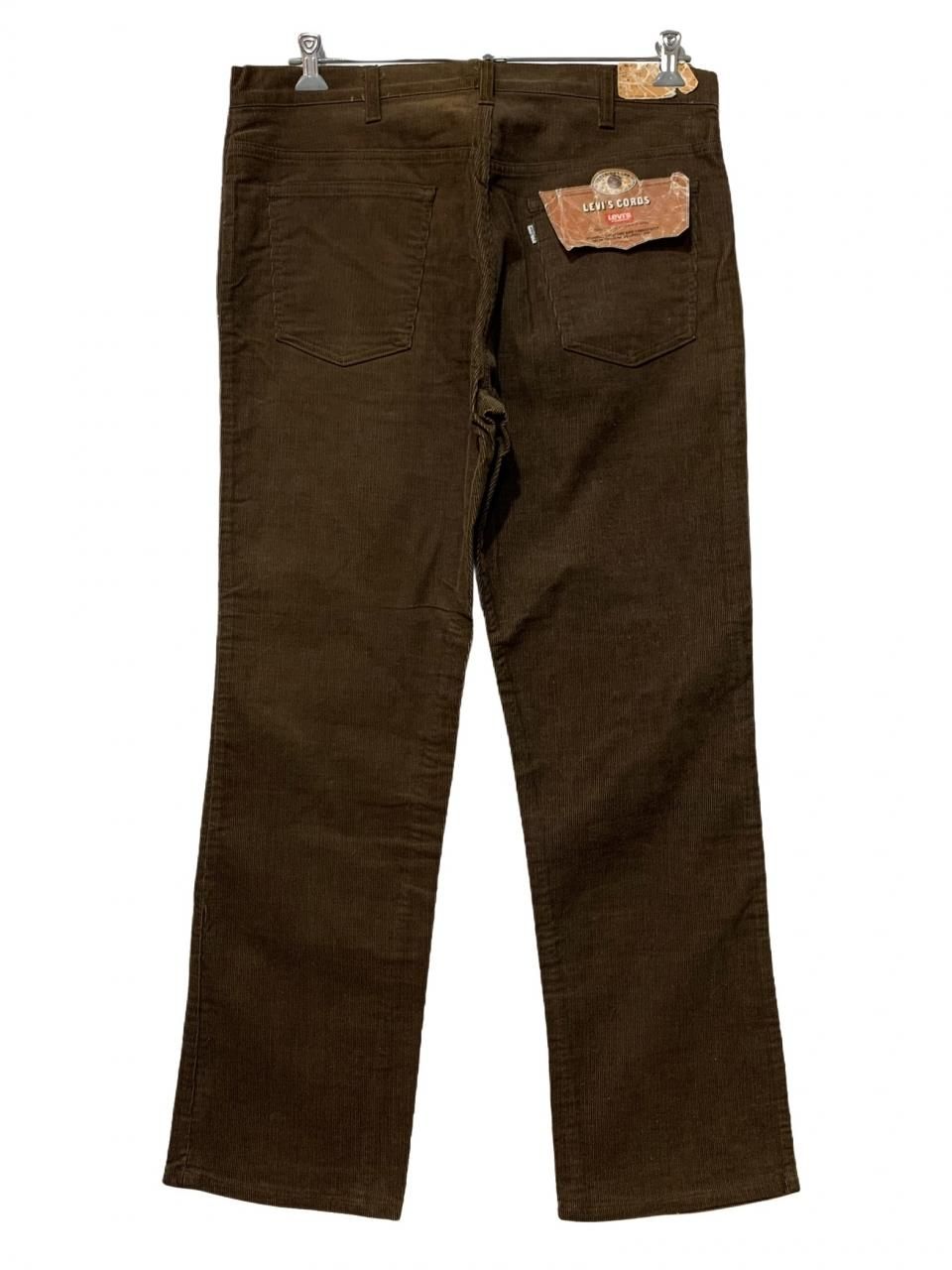 Deadstock USA製 83年 Levi's 519-1529 Corduroy Pants 茶 W38 L30 80s