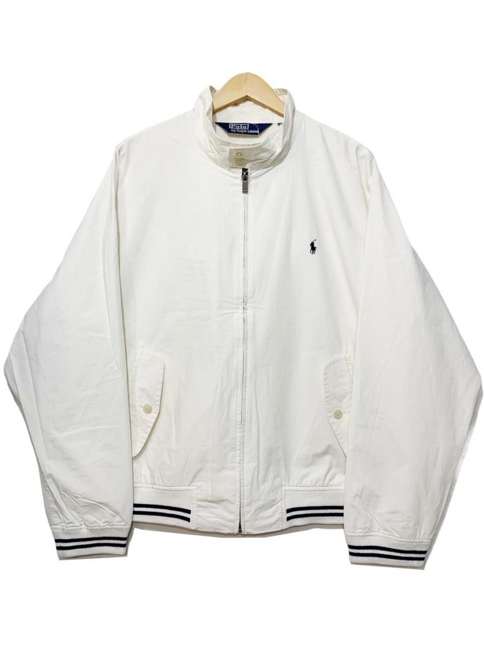 Polo Ralph Lauren Cotton Harrington Jacket 白 XXL ポロラルフ