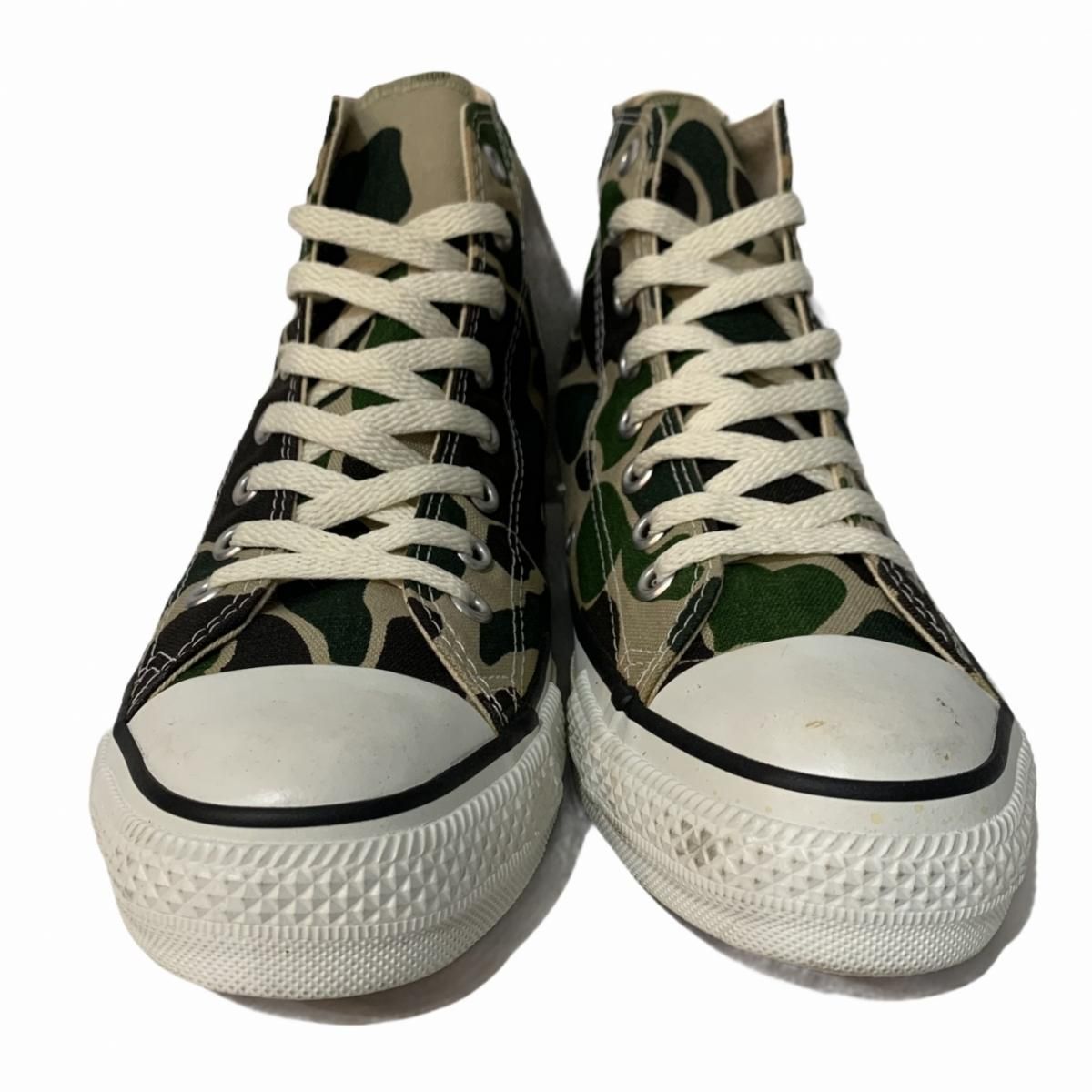 Deadstock USA製 90s CONVERSE ALL STAR 83 HI 迷彩 US7/25.5