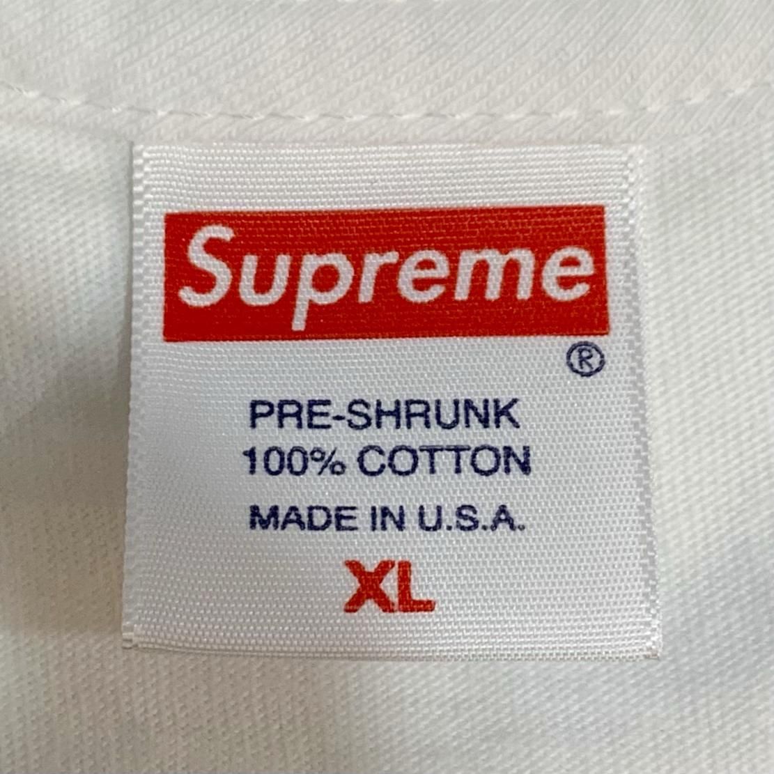 新品 21SS SUPREME Milan Box Logo Tee 白 XL シュプリーム 半袖