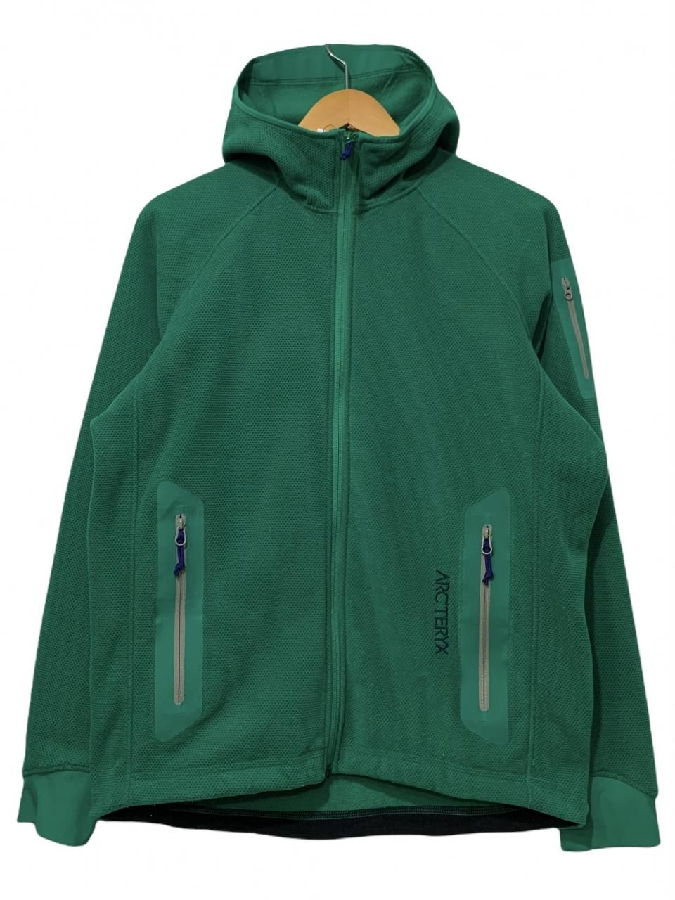 ARC'TERYX Strato Hoodie 緑 S アークテリクス ストラトフーディー