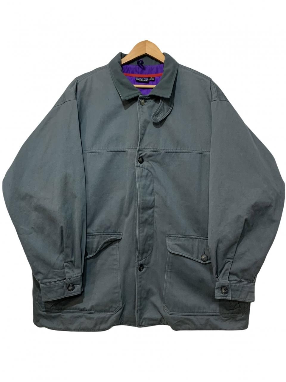 88年 89年 patagonia Woodland Coat 灰系 XL パタゴニア ウッドランド