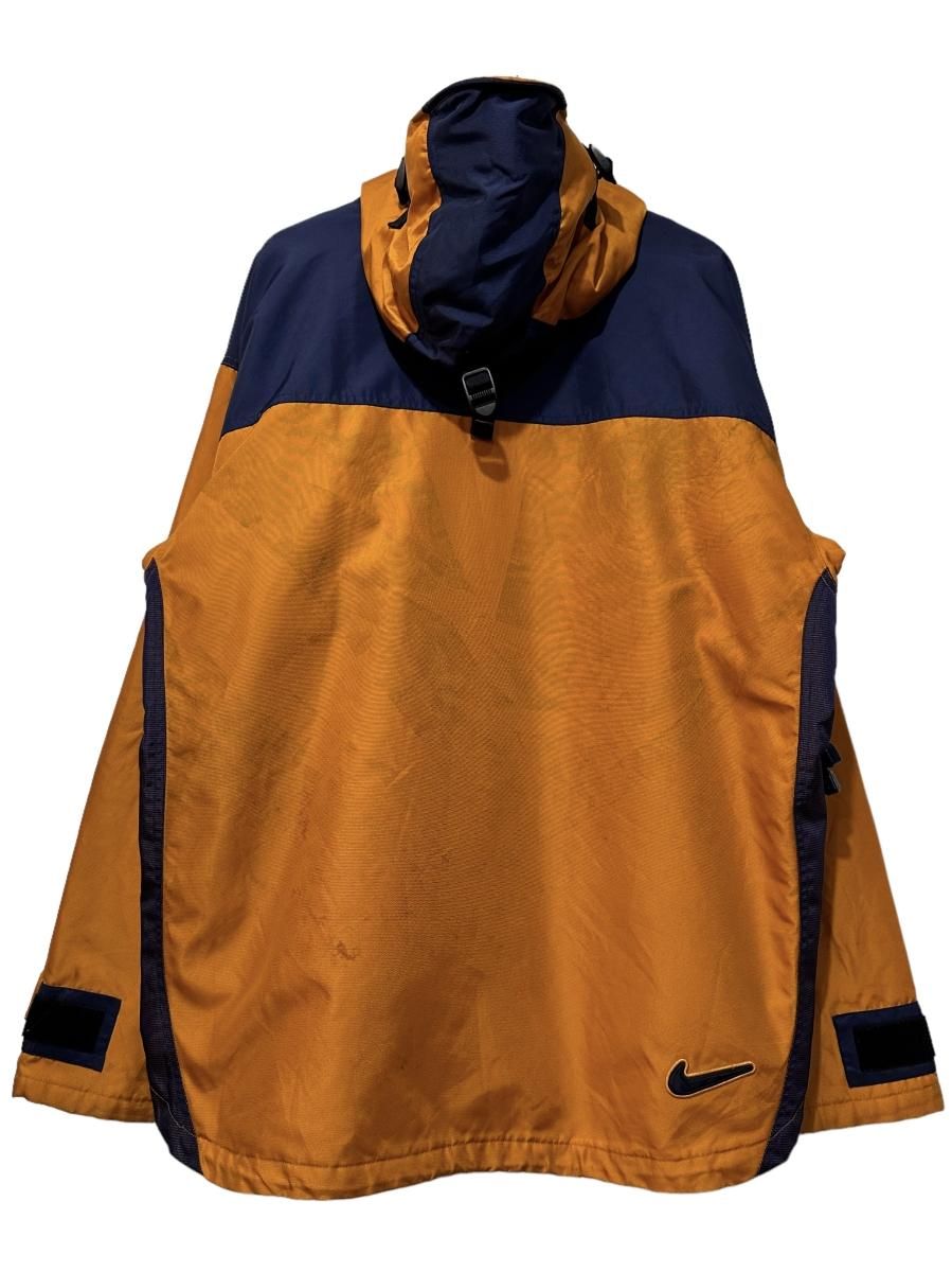 98年製 NIKE ACG Ski Anorak Parka 黄紺 L 90s ナイキ エーシージー