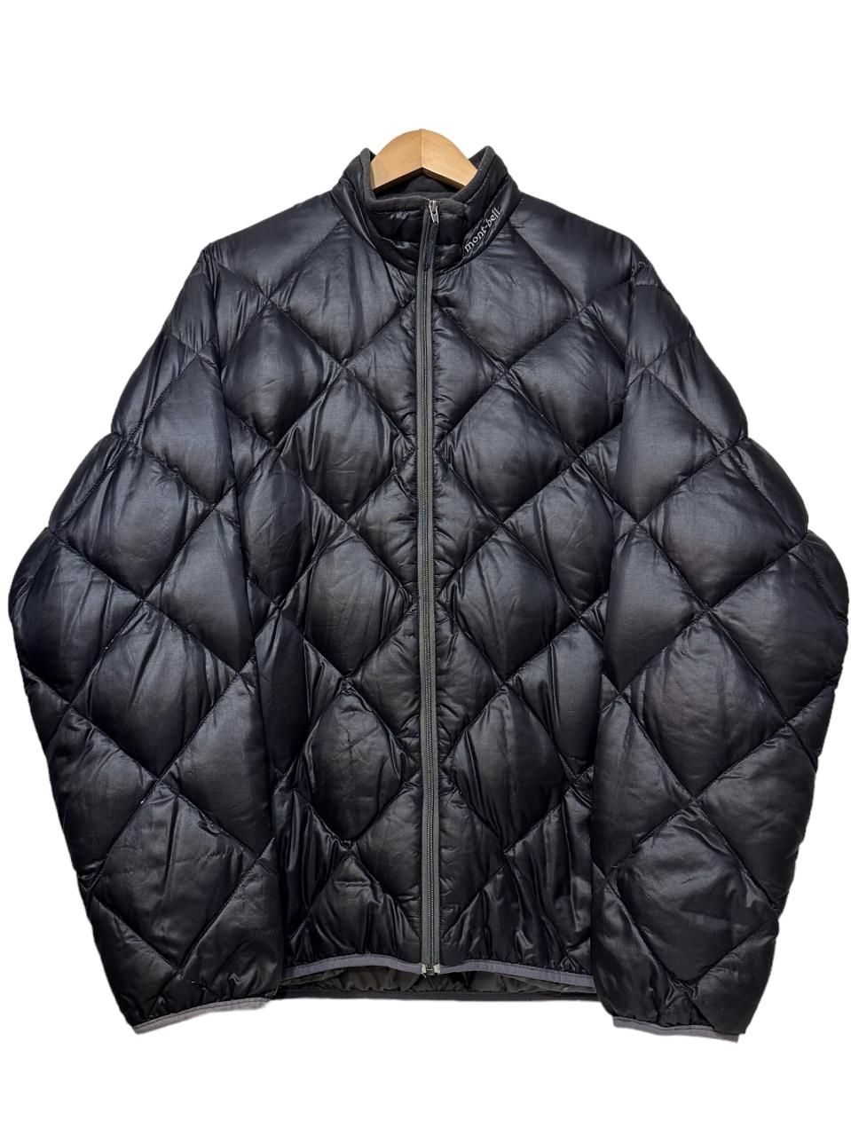 00s mont-bell Quilting Down Jacket 黒 L モンベル キルティング