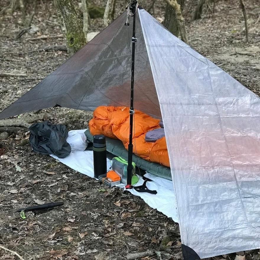 SIMPLEX MINI TARP DCF - 宗像山道具店 by GRIPS