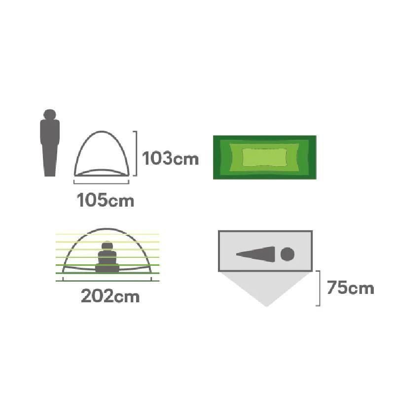 TANI OSMO 1P - 宗像山道具店 by GRIPS