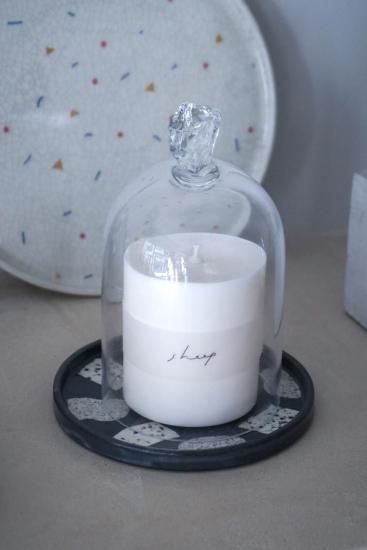 GLASS DOME (clear) / Sサイズ用＿sheep - This___ ONLINESHOP