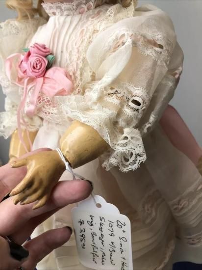 提携業者取扱品】アンティーク ビスクドール シモンハルビック 51cm