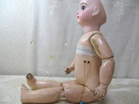 即納！ アンティーク ビスクドール BEBE Jumeau べべ ジュモー