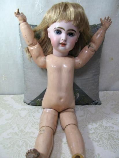 即納！ アンティーク ビスクドール BEBE Jumeau ジュモー 8号49cm