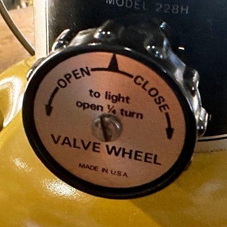 オールドコールマン 228H ゴールドボンド ダブルマントル ビックハット