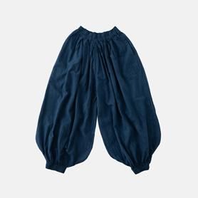 ヂェン先生の日常着｜バルーンパンツ ネイビー - ファッション