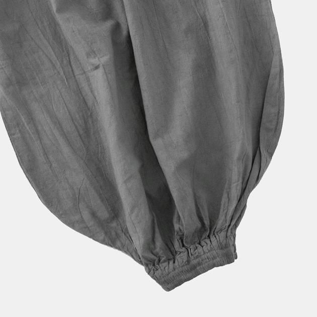 ヂェン先生の日常着｜バルーンパンツ グレー - ファッション - パンツ