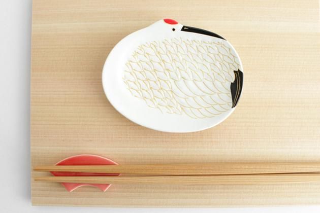 幸楽窯｜羽根鶴 小皿 - テーブルウェア - 皿・プレート - 女性