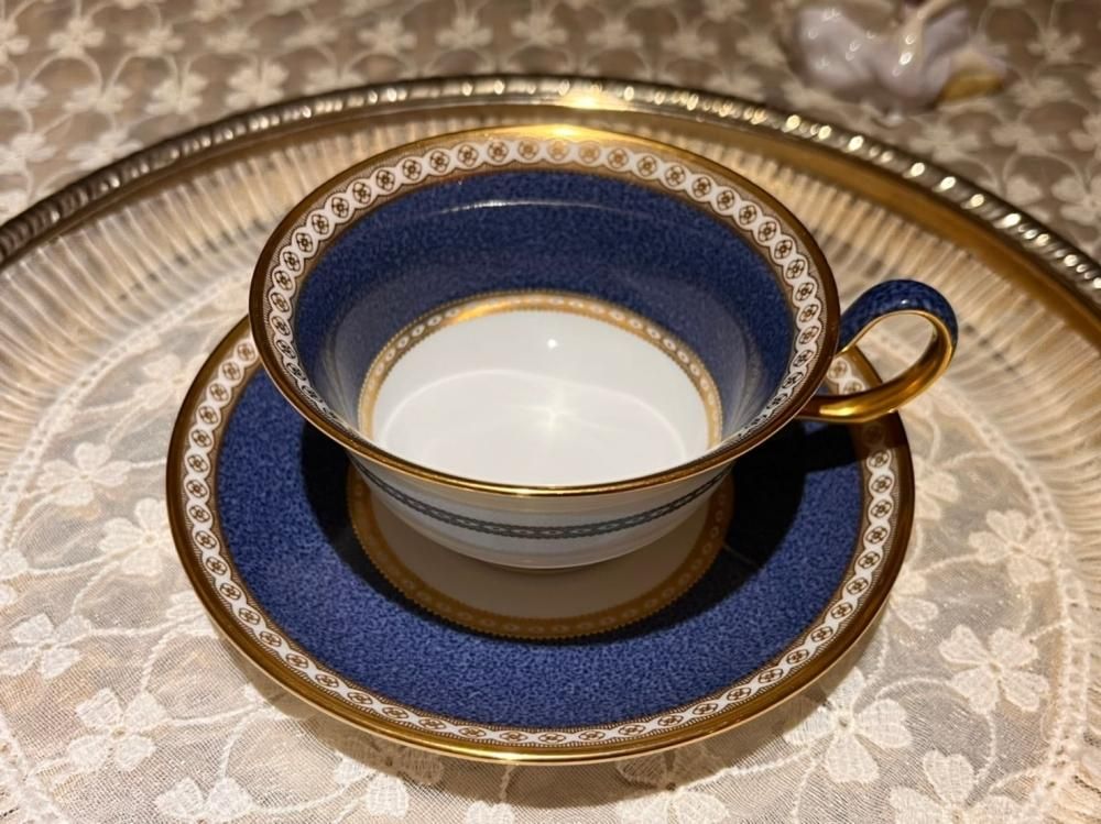 ヴィンテージ ウェッジウッド ユーランダー パウダーブル