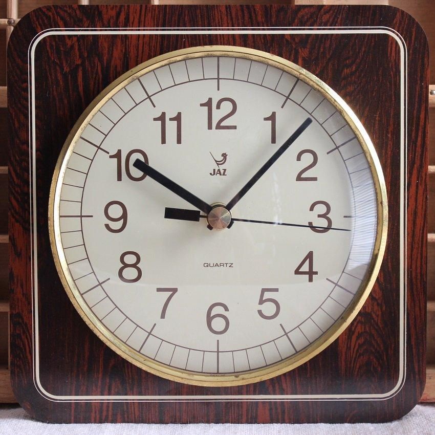 フランス製アンティーク JAZ '70s 優雅な壁掛け時計