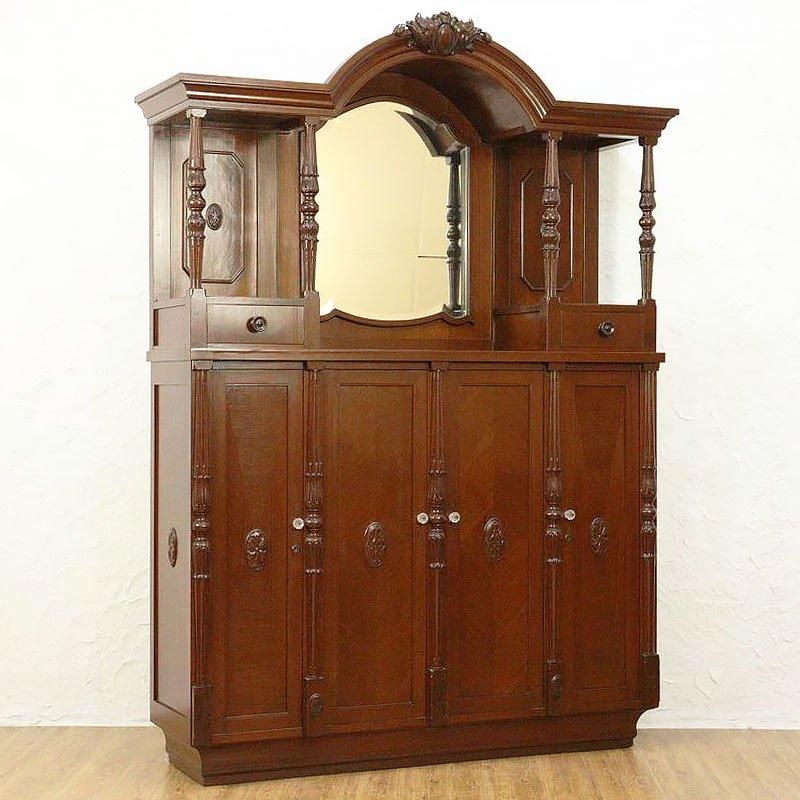 アンティーク洋館家具 ルネサンス調キャビネット
