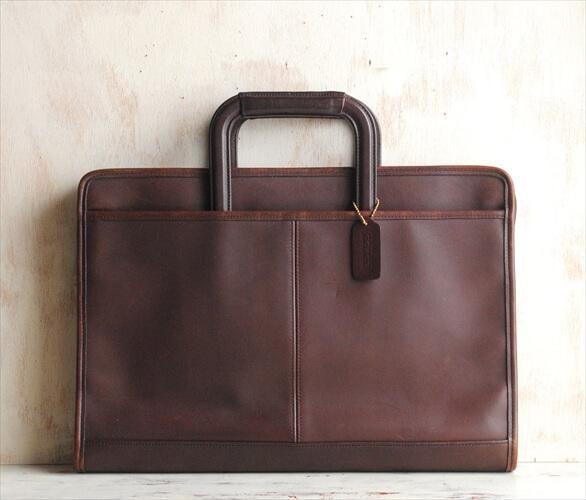 USA製 COACH オールドコーチ レザー ビジネスバッグ