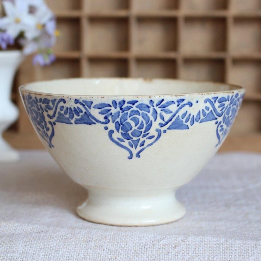 フランス製アンティーク1900年代カフェオレボウル