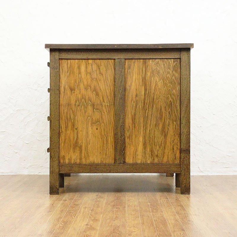 ヴィンテージ 昭和レトロ 木製 片袖机 勉強机 日本製