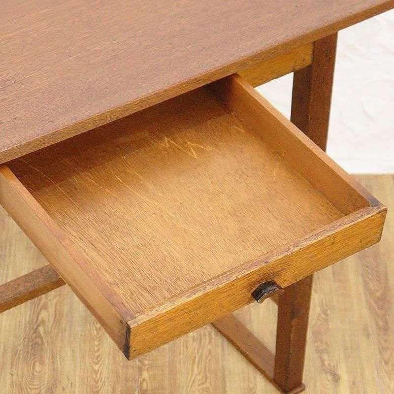 昭和初期のアンティーク木製ダイニングテーブル