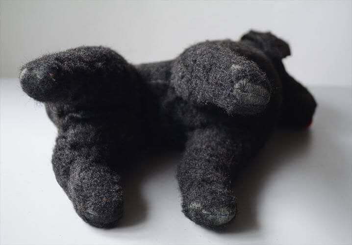 ドイツ1960s モヘア プードル ぬいぐるみ