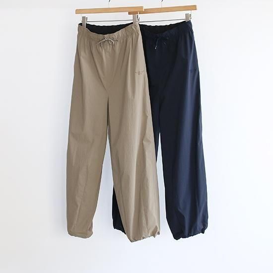 AMERICANA [アメリカーナ] ''ナイロン 裾ダーツ ワイドパンツ