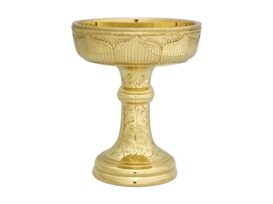 仏飯器 蓮華彫入／お仏具・法衣袈裟の通販／阿育苑川勝