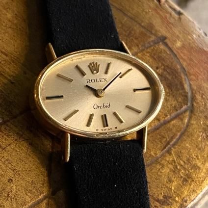ROLEX Orchid（ロレックス オーキッド）18KYG 純正尾錠・ベルト付