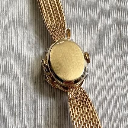 ROLEX（ロレックス）14K カバーウォッチ ダイヤモンド44石 14Kリボン