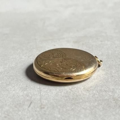 ヴィクトリアン-アールデコ 9金 ロケット ペンダントトップ（Victorian