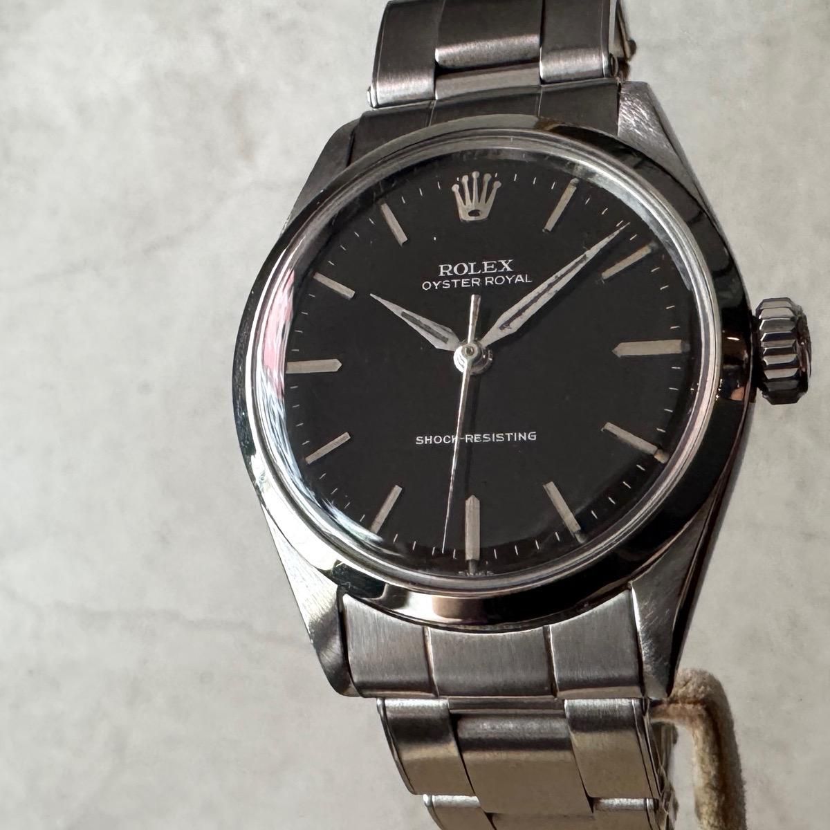 ROLEX OYSTER ROYAL（ロレックス オイスター ロイヤル） ブラック