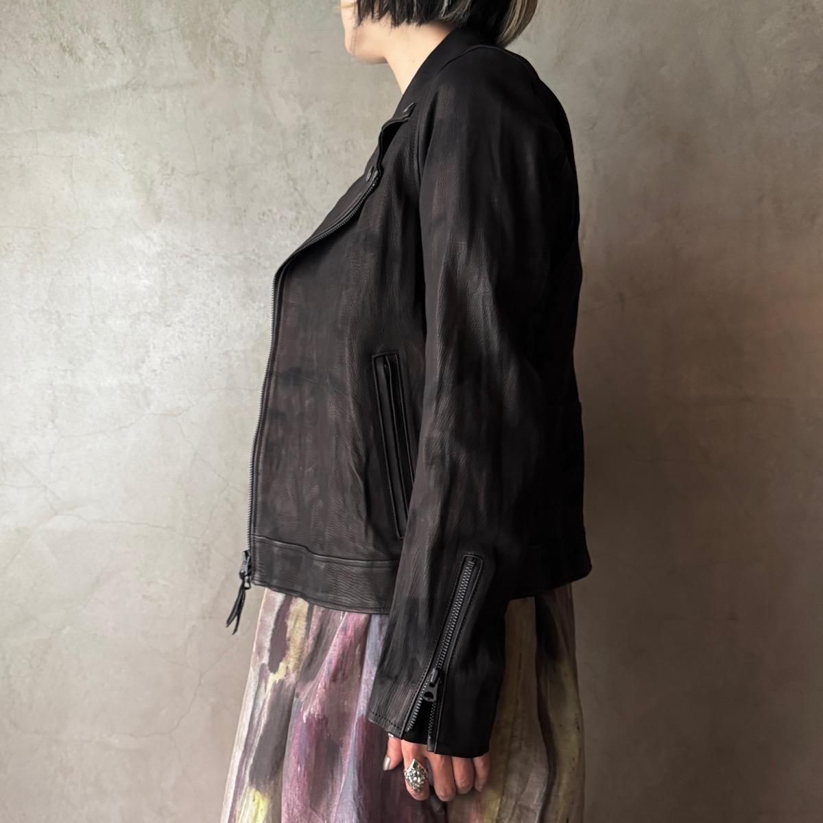 suzuki takayuki leather moto jacket（スズキタカユキ レザー モト