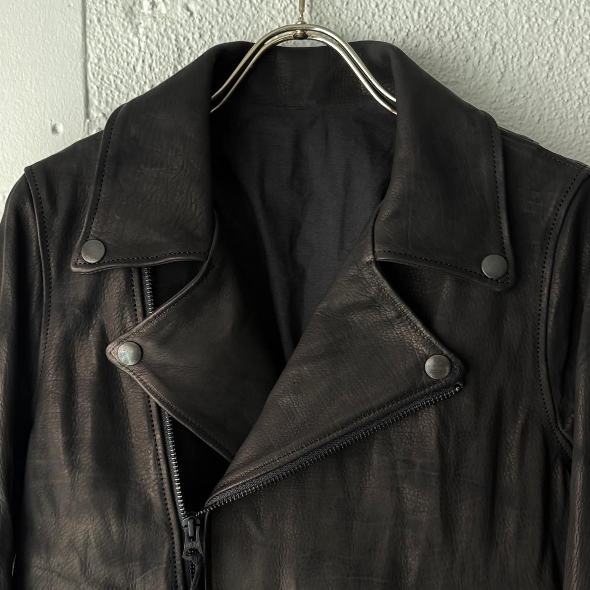 suzuki takayuki leather moto jacket（スズキタカユキ レザー モト