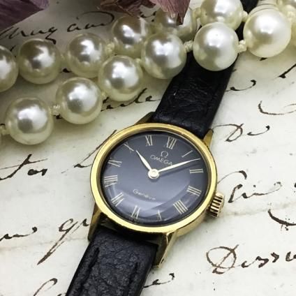 OMEGA GNEVE (オメガ ジュネーブ) 希少黒文字盤 - JeJe PIANO ONLINE