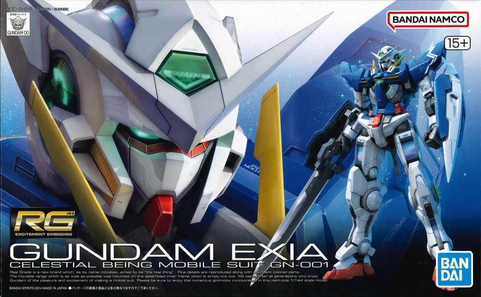 RG 1/144 GN-001 ガンダムエクシア プラモデル