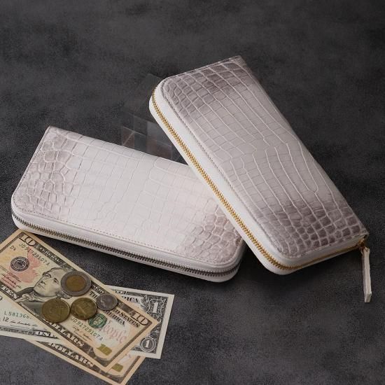 クロコダイルヒマラヤニロティカスラウンドファスナー長財布 | 東京